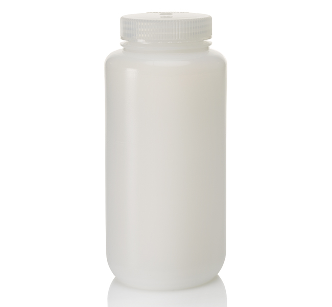 Nalgene&trade; Wide-Mouth Lab Quality HDPE Bottles