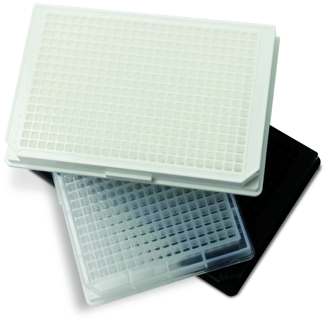 384 Well Black Plate, TC Surface, Pack of 10